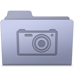 Pictures Folder Lavender Icon 256x256 png